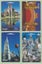 NZ - 1997 Turrets & Towers Set (4) - VFU Carousel 1