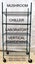 SHELVES METAL GALVANISED HOT DIP W WHEEL - MUSHROOM GROWING, CHILLER, GARDEN Carousel 1