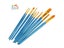10 Piece Art Paint Brush For Watercolor Oil Acrylic Paint Craft Nail Face Carousel 3
