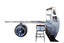 TNC Aviator Bar Table & Cabinet, Aluminum, AT061 Carousel 3