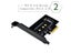 PCI-Express 3.0 X4 To M.2 NGFF M Key Slot Converter Adapter Card For Nvme PCIE Carousel 6
