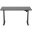 FlexiSpot E2 Pro Essential Standing Desk - 1400x700x25mm - Black Desktop/Black Carousel 6