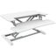 FlexiSpot Eco Ergonomic Deskalator Workstation, - White Work Surface 720x415mm, Carousel 1