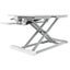 FlexiSpot Eco Ergonomic Deskalator Workstation, - White Work Surface 720x415mm, Carousel 2