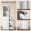 Bathroom Cabinet Shelf Narrow Laundry Storage Unit Carousel 5
