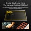 xTOOL Laser Engraver & Cutter P2S 55W Grey, ClassIV Advanced Bundle Pack Grey, Carousel 6