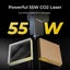 xTOOL Laser Engraver & Cutter P2S 55W Grey, ClassIV Advanced Bundle Pack Grey, Carousel 7