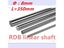 2 Pcs 3D Printer Linear Shaft 8mm 350mm Linear Rail L350 Mm Chrome Plated Carousel 1