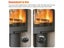 Magnetic Fireplace Stove Thermometer Carousel 13
