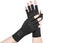 Half Finger Compression Gloves Carpal Tunnel Relief Joint Support for Typing-BLK Carousel 2
