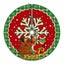 48 Inches Snowflake Dog Gifts Xmas Tree Skirt Christmas Carousel 1