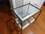*RARE* Brass Bar Cart | Tea Trolley | Mirror Glass edges and tapered legs | 1950 Carousel 3