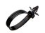 100PCS/500PCS 3x100mm Push Mount Wire Ties Nylon Screw Push Mount Cable Tie Zip Carousel 3