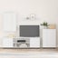 4 Piece Tv Cabinet Set With Shelf Wall-Mounted With Storage With Door Manual ... Carousel 1