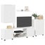 4 Piece Tv Cabinet Set With Shelf Wall-Mounted With Storage With Door Manual ... Carousel 5