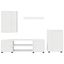 4 Piece Tv Cabinet Set With Shelf Wall-Mounted With Storage With Door Manual ... Carousel 11