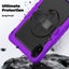 Xiaomi Redmi Pad 2 11 inch 2025 Drop Protection Case-Purple Black Carousel 7