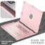MacBook Pro 13 inch 2018-2022 PU Leather Folding Stand Laptop Case-Pink Carousel 4