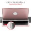 MacBook Pro 14 inch 2021-2024 PU Leather Folding Stand Laptop Case-Pink Carousel 4