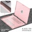 MacBook Pro 16 inch 2021-2024 PU Leather Folding Stand Laptop Case-Pink Carousel 4
