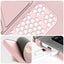 MacBook Pro 13 inch 2018-2022 PU Leather Folding Stand Laptop Case-Spark Pink Carousel 5