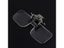 2X Glasses Style Magnifier Magnifying Glass With Clip For Reading Carousel 4