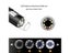 Professional USB Digital Microscope 1000X-1600X 8 LEDs 2MP Magnifier Lift Stand Carousel 6