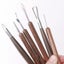 6PCS Sculpting Tool Pottery Tools Wood Handle Pottery Set Wax Carving Sculpt Carousel 5