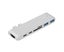 Multi-functional Dual-Head Type Hub Docking Station - Grey Carousel 6