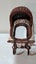 * Cane Wrought Iron Vintage Dolls Pram. Carousel 3