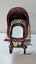 * Cane Wrought Iron Vintage Dolls Pram. Carousel 4