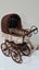 * Cane Wrought Iron Vintage Dolls Pram. Carousel 11