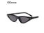 45348 Small Frame Oval Sunglasses Rivet Women Brand Glasses Designer Fashion Carousel 3