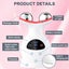 Red Light Therapy Devices for Face and Neck, 7 Colors Portable LED Face Massager Carousel 6