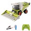 Remote Control Harvester Tractor Toy for Kids 1:24 Scale RC Harvester with Spray Carousel 1