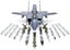 Tamiya 1/32 Boeing F-15E Strike Eagle w/Bunker Buster [60312] Carousel 2