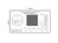 Soft Ruler Microscope Micrometer Calibration Slide For Line Width Particle Carousel 4