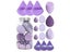 Makeup Sponges Triangle Puff Liquid Cream Powder Makeup Eggs Purple 15 Pieces Carousel 1