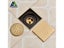 Rozin Brushed Gold Floor Drains 10*10cm Invisible Bathroom Floor Drain Matte Carousel 5