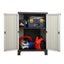 Gardeon Outdoor Storage Cabinet Box 92cm Lockable Cupboard Sheds Garage Adjus... Carousel 5