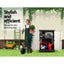 Gardeon Outdoor Storage Cabinet Box 92cm Lockable Cupboard Sheds Garage Adjus... Carousel 6