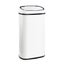 Devanti 58L Motion Sensor Bin Rubbish Automatic White Carousel 1