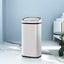 Devanti 58L Motion Sensor Bin Rubbish Automatic White Carousel 8