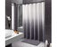 Ombre Shower Curtain with Hooks for Bathroom Textured Waterproof Gradient F Carousel 2