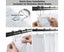 Ombre Shower Curtain with Hooks for Bathroom Textured Waterproof Gradient F Carousel 3