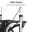 2-In-1 Folding Rollator Wheelchair Adjustable Mobility Walker W / Park Brakes... Carousel 5