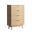 Artiss 4 Chest of Drawers Rattan Tallboy Pine - BRIONY Carousel 3