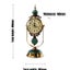 American Blue glaze clock · Silent clock 490mm Hight Free Shipping Carousel 3
