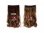 Miss U Hair Long Wavy Clip In On Hair Extensions Ombre Rainbow Black White Red Carousel 1