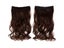 Miss U Hair Long Wavy Clip In On Hair Extensions Ombre Rainbow Black White Red Carousel 4